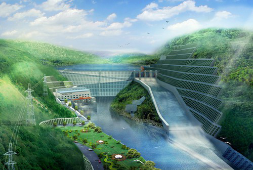 路南老挝南塔河1号水电站项目